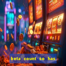 beta count so has changed pt br